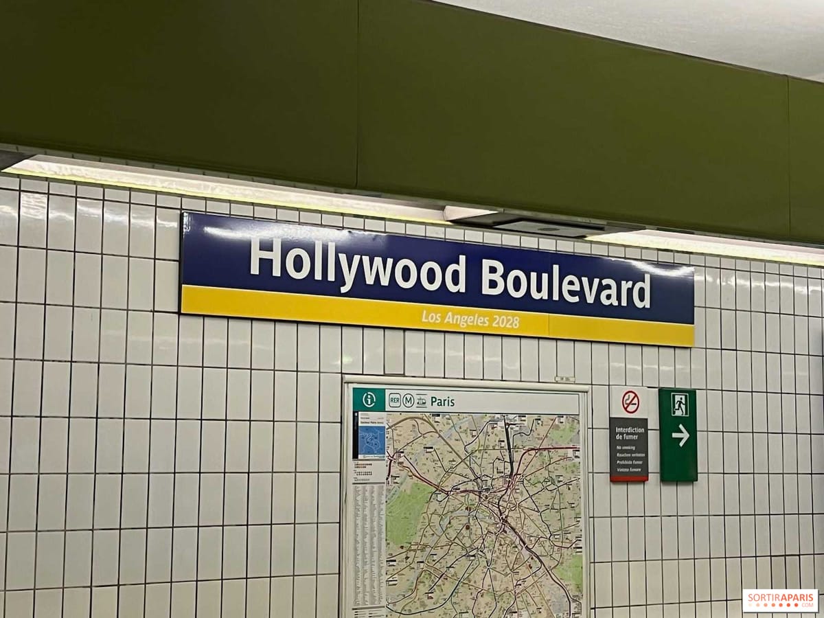 Quand Paris se prend pour Los Angeles… le temps d’un arrêt de métro !