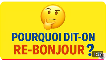 Rebonjour : le mot qui peut sauver votre politesse en France / Bonjour or Rebonjour? Avoid this French politeness mistake!