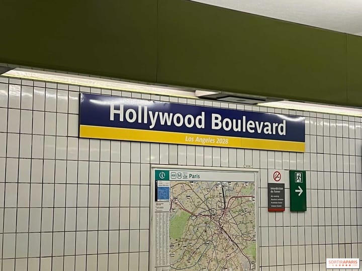 Quand Paris se prend pour Los Angeles… le temps d’un arrêt de métro !
